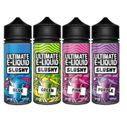 Ultimate E-liquid Slushy By Ultimate Puff 100ml Shortfill 0mg (70VG-30PG) - Flavour: Yellow - SilverbackCBD