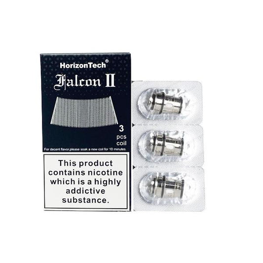 HorizonTech Falcon II Replacement Coils 0.14ohm - SilverbackCBD
