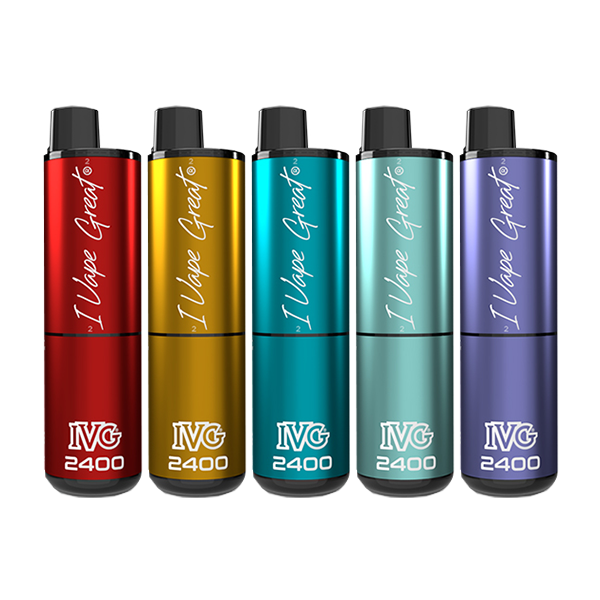 20mg IVG 2400 Disposable Vapes 2400 Puffs - Flavour: Blue Edition (Multi Flavour)