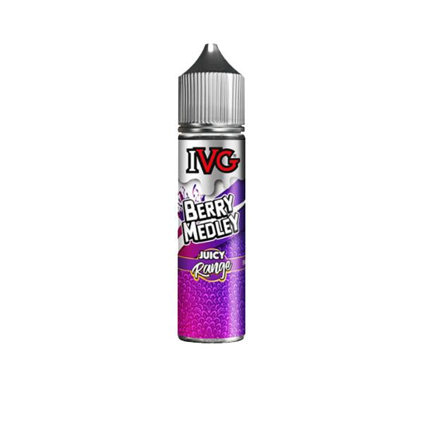 I VG Juicy Range 50ml Shortfill 0mg (70VG-30PG) - Flavour: Forest Berries Ice - SilverbackCBD