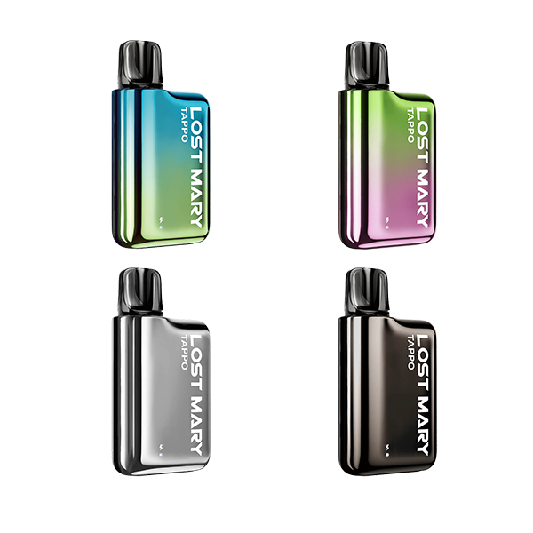 20mg Lost Mary Tappo Pod Vape Kit - Color: Green Pink X Watermelon