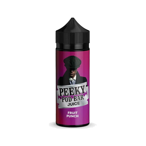 Peeky Blenders Pod Bar Juice 100ml Shortfill 0mg (50VG/50PG) - Flavour: Peach Ice