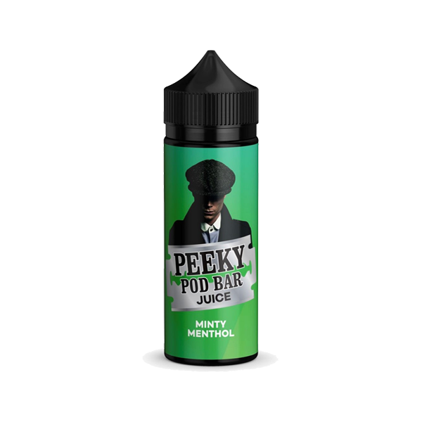 Peeky Blenders Pod Bar Juice 100ml Shortfill 0mg (50VG/50PG) - Flavour: Peach Ice