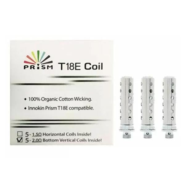 Innokin Prism T18E Coil - 2.0 Ohm - SilverbackCBD