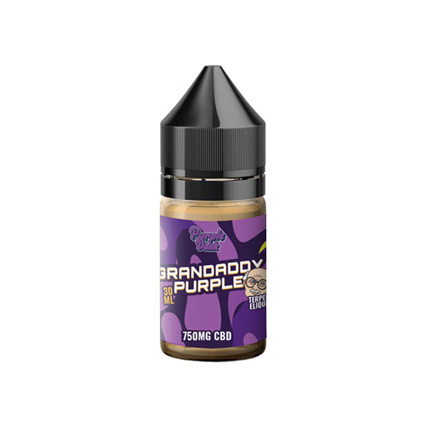 Purple Dank Terpene Infused 750mg CBD E-liquid 30ml (BUY 1 GET 1 FREE) - Flavour: Granddaddy Purple