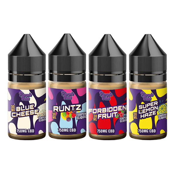 Purple Dank Terpene Infused 750mg CBD E-liquid 30ml (BUY 1 GET 1 FREE) - Flavour: Sour Diesel