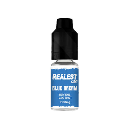 Realest CBD 1500mg Terpene Infused CBG Booster Shot 10ml (BUY 1 GET 1 FREE) - Flavour: Grapefruit Diesel - SilverbackCBD