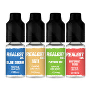 Realest CBD 2000mg Terpene Infused CBG Booster Shot 10ml (BUY 1 GET 1 FREE) - Flavour: Trainwreck - SilverbackCBD