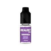 Realest CBD 500mg Terpene Infused CBG Booster Shot 10ml (BUY 1 GET 1 FREE) - Flavour: Trainwreck - SilverbackCBD
