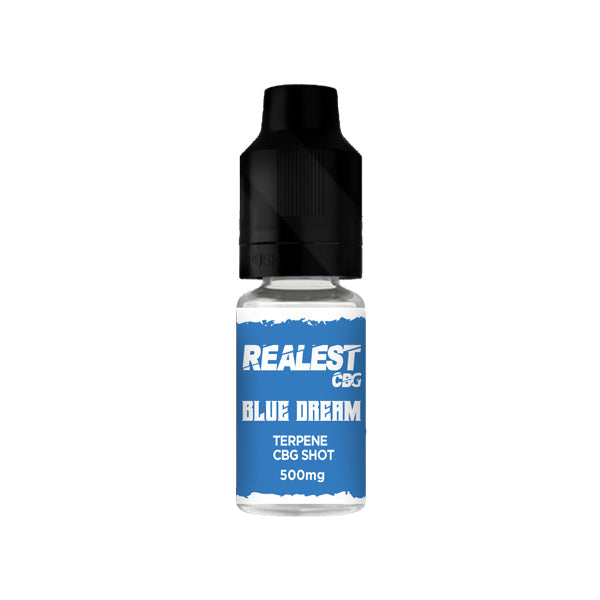Realest CBD 500mg Terpene Infused CBG Booster Shot 10ml (BUY 1 GET 1 FREE) - Flavour: Super Lemon Haze - SilverbackCBD