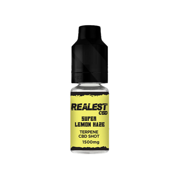 Realest CBD 1500mg Terpene Infused CBD Booster Shot 10ml (BUY 1 GET 1 FREE) - Flavour: Blue Dream - SilverbackCBD