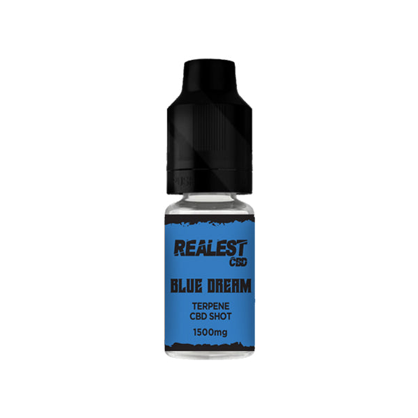 Realest CBD 1500mg Terpene Infused CBD Booster Shot 10ml (BUY 1 GET 1 FREE) - Flavour: Platinum GSC - SilverbackCBD