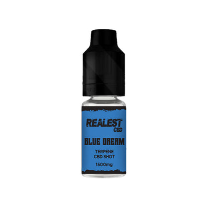 Realest CBD 1500mg Terpene Infused CBD Booster Shot 10ml (BUY 1 GET 1 FREE) - Flavour: Grapefruit Diesel - SilverbackCBD