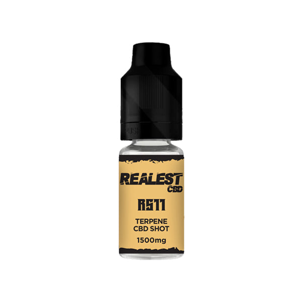 Realest CBD 1500mg Terpene Infused CBD Booster Shot 10ml (BUY 1 GET 1 FREE) - Flavour: Blue Dream - SilverbackCBD