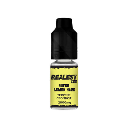 Realest CBD 2000mg Terpene Infused CBD Booster Shot 10ml (BUY 1 GET 1 FREE) - Flavour: Grapefruit Diesel - SilverbackCBD