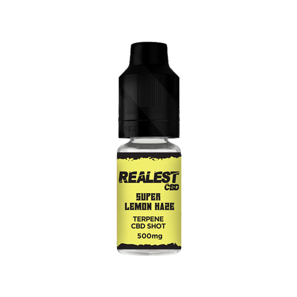 Realest CBD 500mg Terpene Infused CBD Booster Shot 10ml (BUY 1 GET 1 FREE) - Flavour: Blue Dream - SilverbackCBD