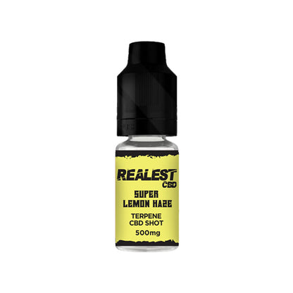 Realest CBD 500mg Terpene Infused CBD Booster Shot 10ml (BUY 1 GET 1 FREE) - Flavour: Blue Dream - SilverbackCBD