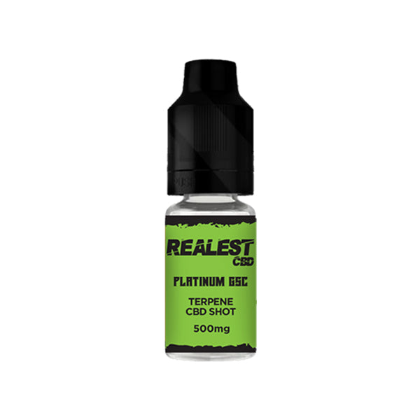 Realest CBD 500mg Terpene Infused CBD Booster Shot 10ml (BUY 1 GET 1 FREE) - Flavour: Blue Dream - SilverbackCBD