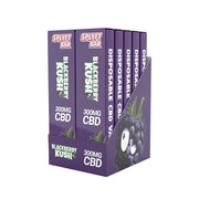 SPLYFT BAR 300mg Full Spectrum CBD Disposable Vape - 12 flavours - Amount: x10 (Display Box) & Flavour: Stardawg - SilverbackCBD