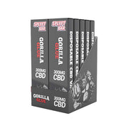 SPLYFT BAR 300mg Full Spectrum CBD Disposable Vape - 12 flavours - Amount: x10 (Display Box) & Flavour: Gorilla Glue