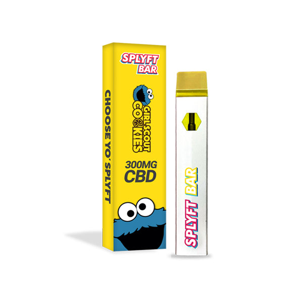 SPLYFT BAR 300mg Full Spectrum CBD Disposable Vape - 12 flavours - Amount: x1 & Flavour: Exodus Cheese