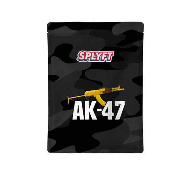 SPLYFT Original Mylar Zip Bag 3.5g - AK-47 (BUY 1 GET 1 FREE) - SilverbackCBD