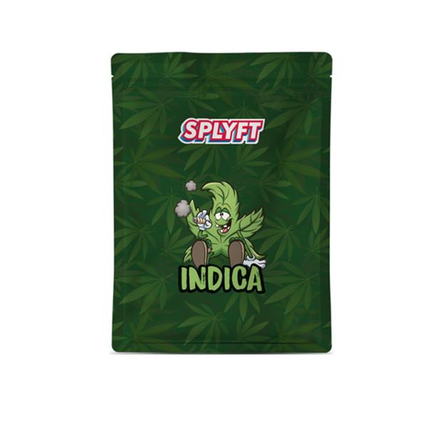 SPLYFT Original Mylar Zip Bag 3.5g - Indica (BUY 1 GET 1 FREE) - SilverbackCBD