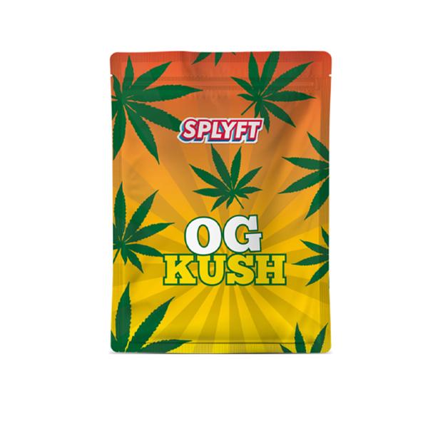 SPLYFT Original Mylar Zip Bag 3.5g - OG Kush (BUY 1 GET 1 FREE) - SilverbackCBD