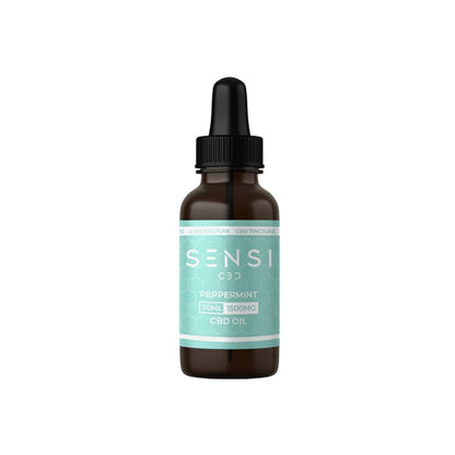 Sensi CBD 1500mg CBD Tinture Oil 30ml (BUY 1 GET 1 FREE) - Falvours: Citrus - SilverbackCBD