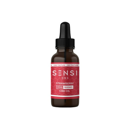 Sensi CBD 1500mg CBD Tinture Oil 30ml (BUY 1 GET 1 FREE) - Falvours: Citrus - SilverbackCBD