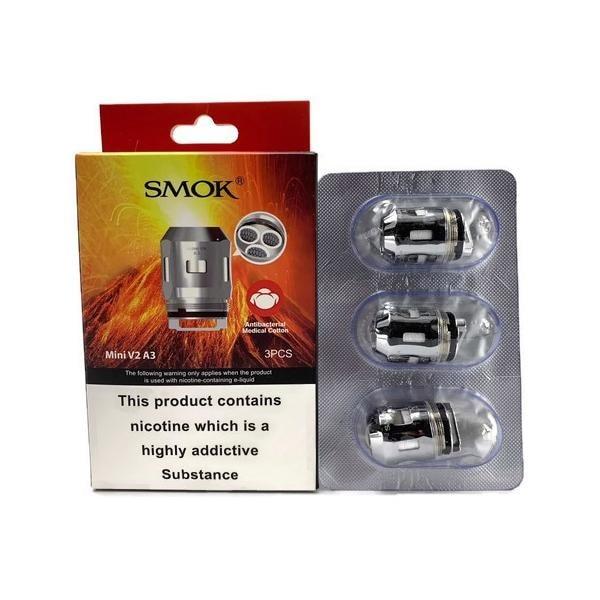 Smok Mini V2 A3 Coil - 0.15 Ohm - Color: Silver - SilverbackCBD