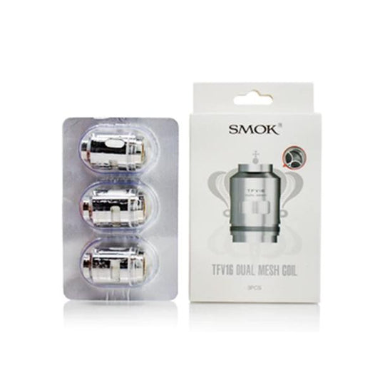 Smok TFV16 Mesh Coils Single - Dual - Triple - Resistance: Triple Mesh Coils - SilverbackCBD