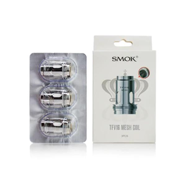 Smok TFV16 Mesh Coils Single - Dual - Triple - Resistance: Triple Mesh Coils - SilverbackCBD