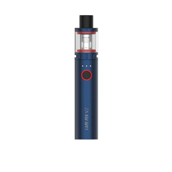 Smok Vape Pen V2 Kit - Color: Gunmetal - SilverbackCBD