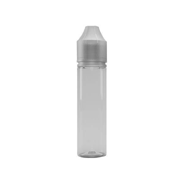 60ml Torpedo Empty Shortfill Bottle - Color: White