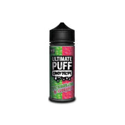 Ultimate Puff Candy Drops 0mg 100ml Shortfill (70VG-30PG) - Flavour: Strawberry Melon - SilverbackCBD