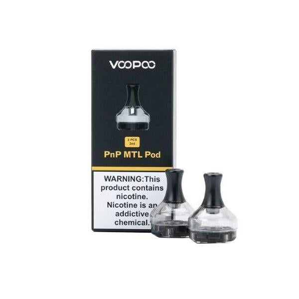 VooPoo PnP MTL Replacement Pods (No Coil Included) - SilverbackCBD