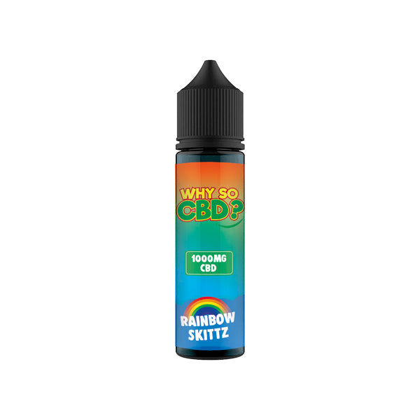 Why So CBD? 1000mg Full Spectrum CBD E-liquid 60ml - Flavour: Orange Blaze