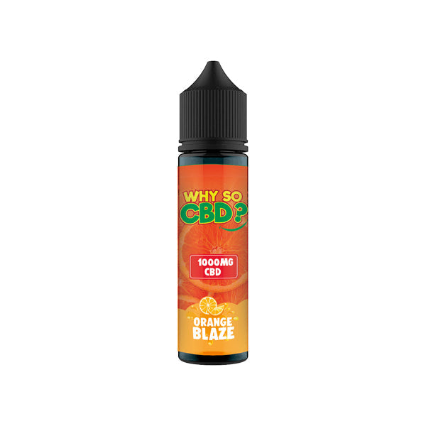 Why So CBD? 1000mg Full Spectrum CBD E-liquid 60ml - Flavour: Blueberry Cheesecake - SilverbackCBD