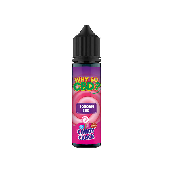 Why So CBD? 1000mg Full Spectrum CBD E-liquid 60ml - Flavour: Blueberry Cheesecake - SilverbackCBD