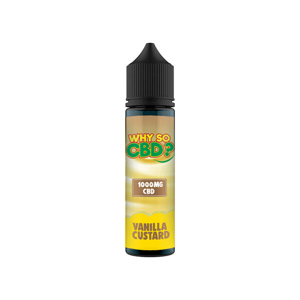 Why So CBD? 1000mg Full Spectrum CBD E-liquid 60ml - Flavour: Boy Scout Cookies - SilverbackCBD