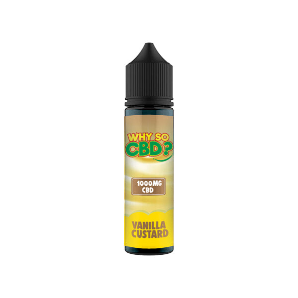 Why So CBD? 1000mg Full Spectrum CBD E-liquid 60ml - Flavour: Blueberry Cheesecake - SilverbackCBD