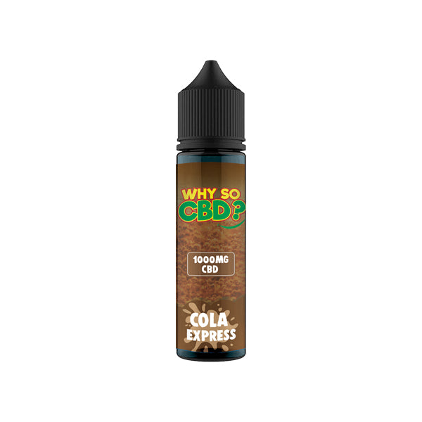 Why So CBD? 1000mg Full Spectrum CBD E-liquid 60ml - Flavour: Pink Lemonaze