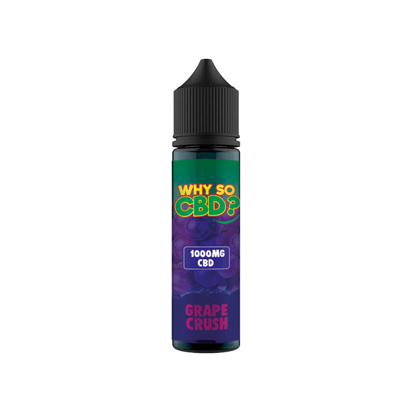 Why So CBD? 1000mg Full Spectrum CBD E-liquid 60ml - Flavour: Rainbow Skittz