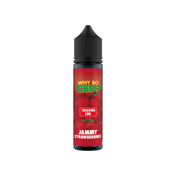 Why So CBD? 2000mg Full Spectrum CBD E-liquid 60ml - Flavour: Boy Scout Cookies - SilverbackCBD