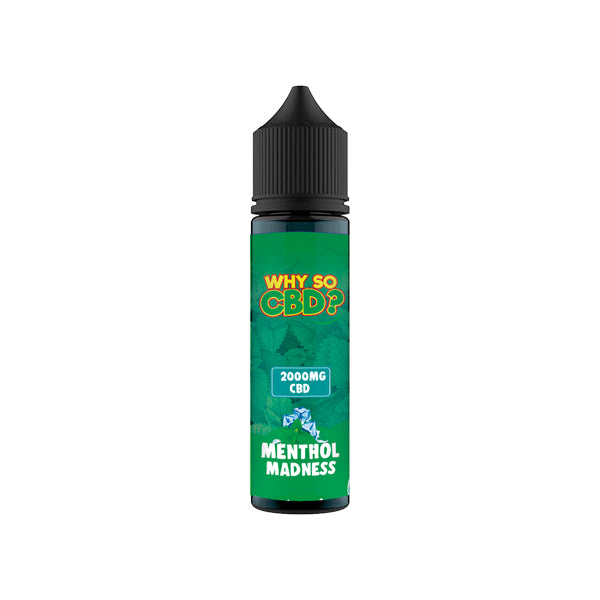 Why So CBD? 2000mg Full Spectrum CBD E-liquid 60ml - Flavour: Space Cake