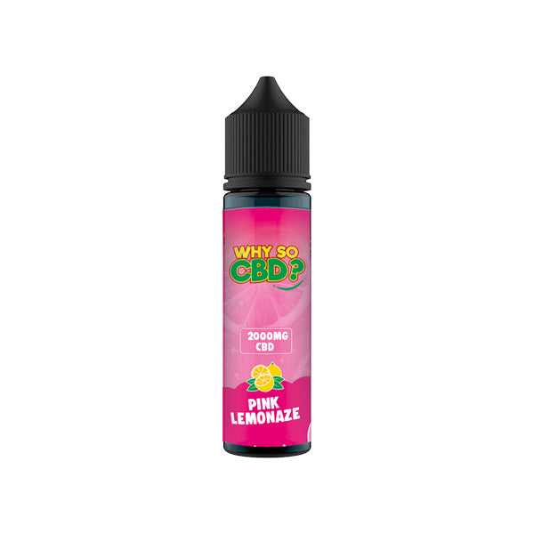 Why So CBD? 2000mg Full Spectrum CBD E-liquid 60ml - Flavour: Grape Crush - SilverbackCBD