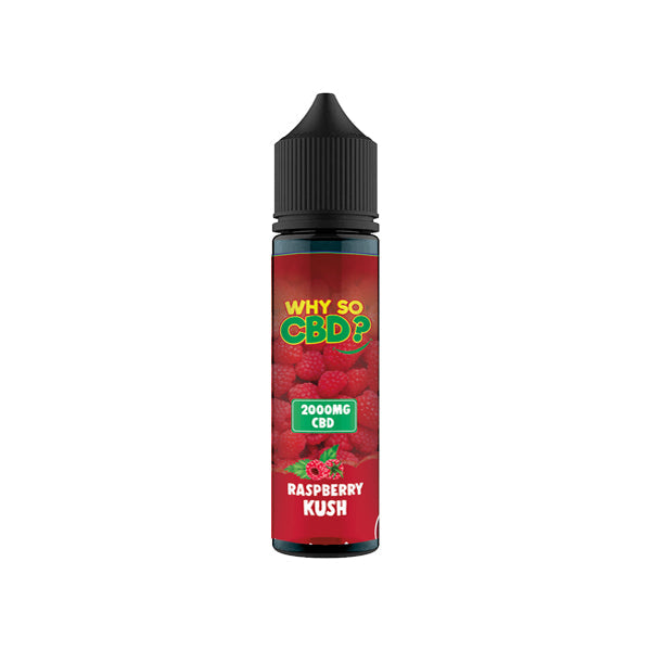 Why So CBD? 2000mg Full Spectrum CBD E-liquid 60ml - Flavour: Rainbow Skittz