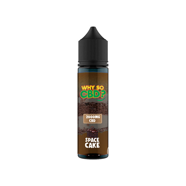 Why So CBD? 2000mg Full Spectrum CBD E-liquid 60ml - Flavour: Blueberry Cheesecake - SilverbackCBD