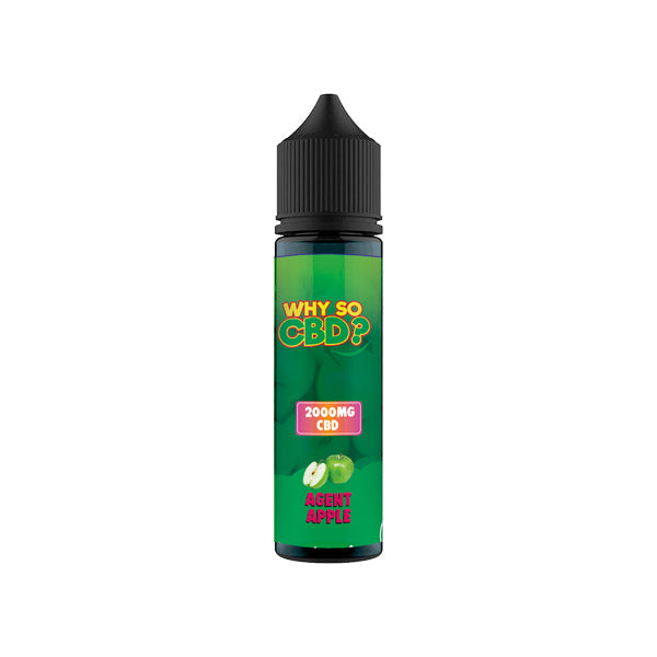 Why So CBD? 2000mg Full Spectrum CBD E-liquid 60ml - Flavour: Orange Blaze